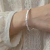New Fashion Temperament Frosted Bamboo 925 Sterling Silver Fashion Simple Opening Bracelets  TYB608