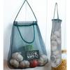 Thick Durable Kitchen Hanging Storage Bag for Fruits, Vegetables, Ginger, Garlic, Handheld Storage Bag for Home Convenient Organ
