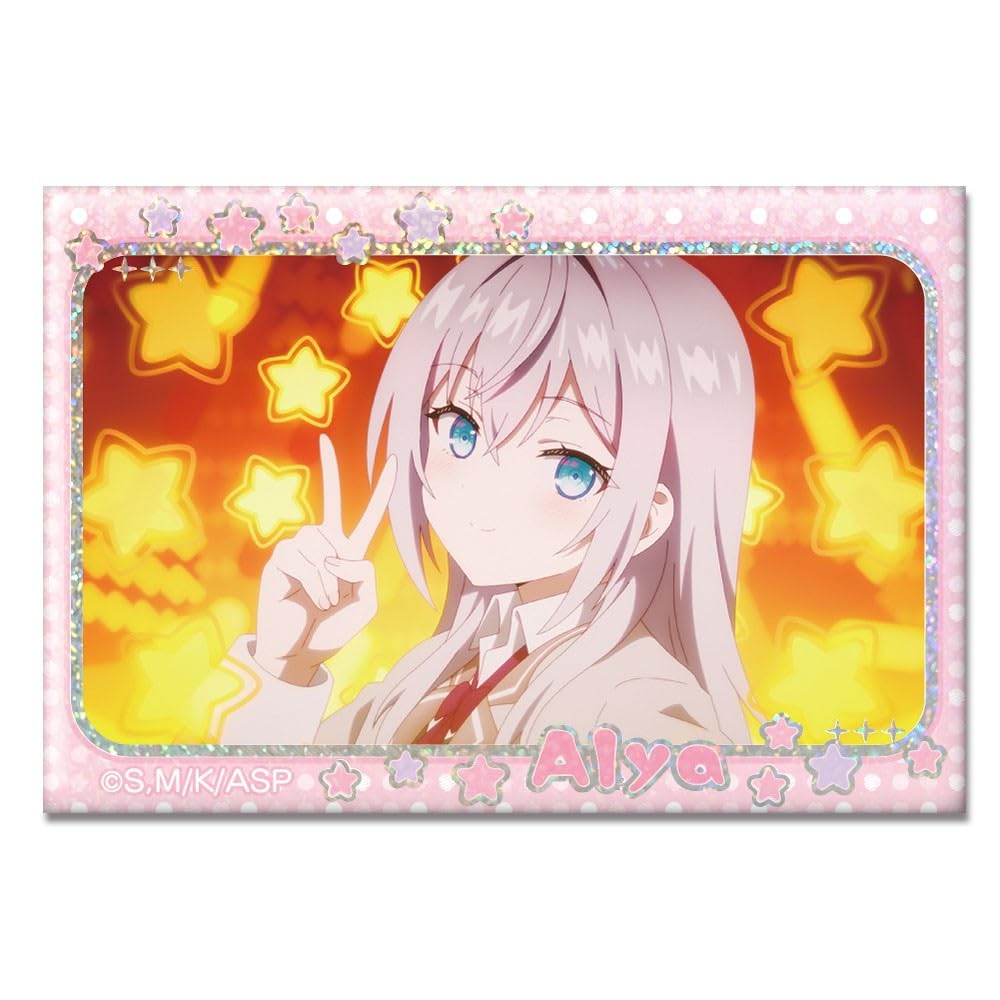 the girl next door who sometimes whispers in Hologram Can Badge Aria D Aria-san, Russian, HBAN-R002-m04