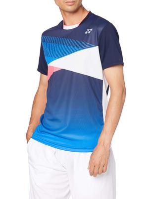 Yonex Short Sleeve Game Shirt Navy Blue Japan Size SS To Japanese Size (Fit Style), (019), (equivalent XS)