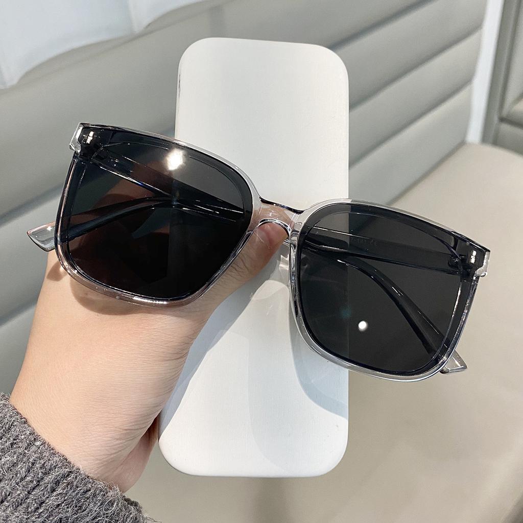 New Fashion Versatile Personality Street Photo Sunglasses Square Male Driving Sun Glasses Sunscreen Goggle Female Firends Gifts