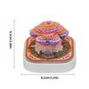 Colorful Tree House Desk Calendar 3D Tear Away Paper Carving Art Memo Pad Holiday Office Desktop Decoration Gift