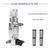 Airless Sprayer Filter Return Valves Paint Filter Pump Fluid Manifold Filter Assembly Replace 15G455 Easy to Install