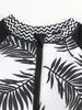 Women's Swimsuit Long Sleeve Surfing Suit Zipper Style Swimsuit One-piece Swimsuit  Printed  Bikini