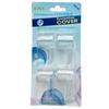 Toothbrush Dustproof Covers Caps Compatible for Braun Oral B Replacement Heads & IO Series Electric Toothbrush Head Protector