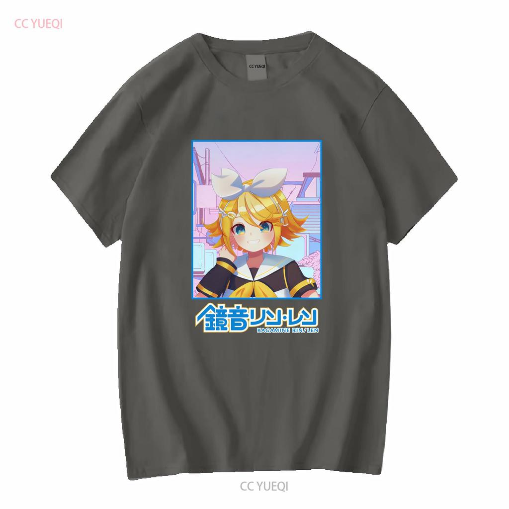 Kagamine Rin Original Graphic Art T Shirt Alternative Urban Streetwear for Shirtns Edgy Fashion Girls Tee Boys Vocaloids