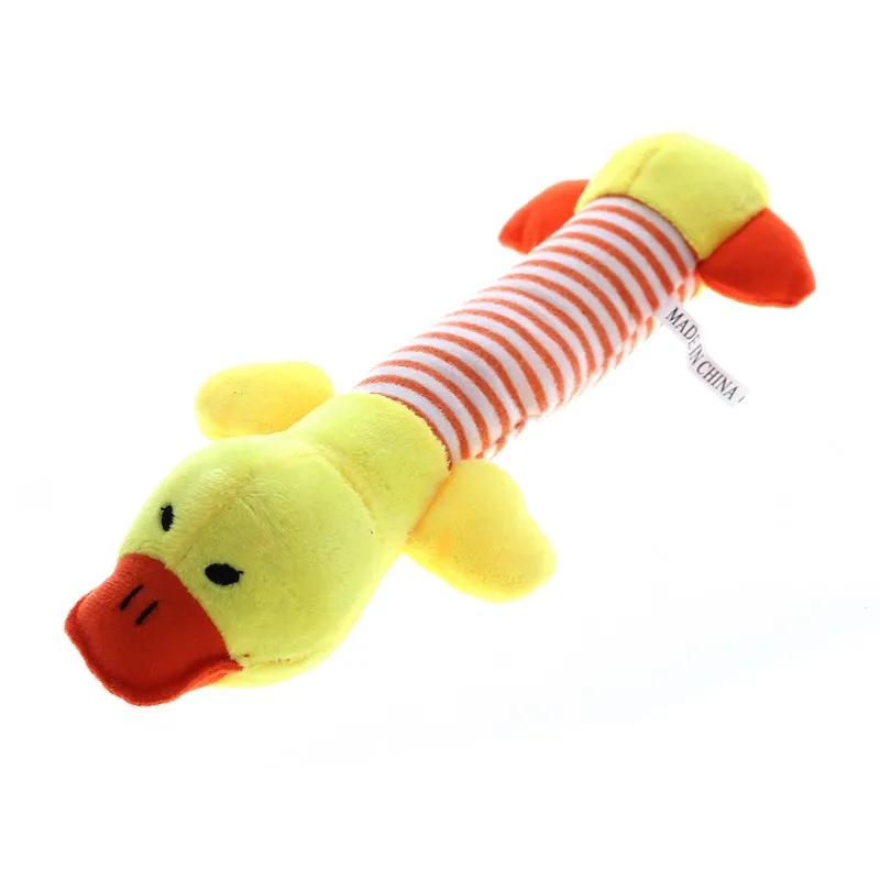 Funny Pet Dog Plush Squeak Toys for Small Large Dogs Puppy Chew Squeaker Squeaky Cute Animal Design Dog Toys Pet Products