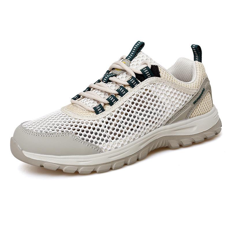

Flying woven breathable thin hollow lightweight running shoes outdoor sports jogging shoes couple wear-resistant and non-slip casual shoes 46