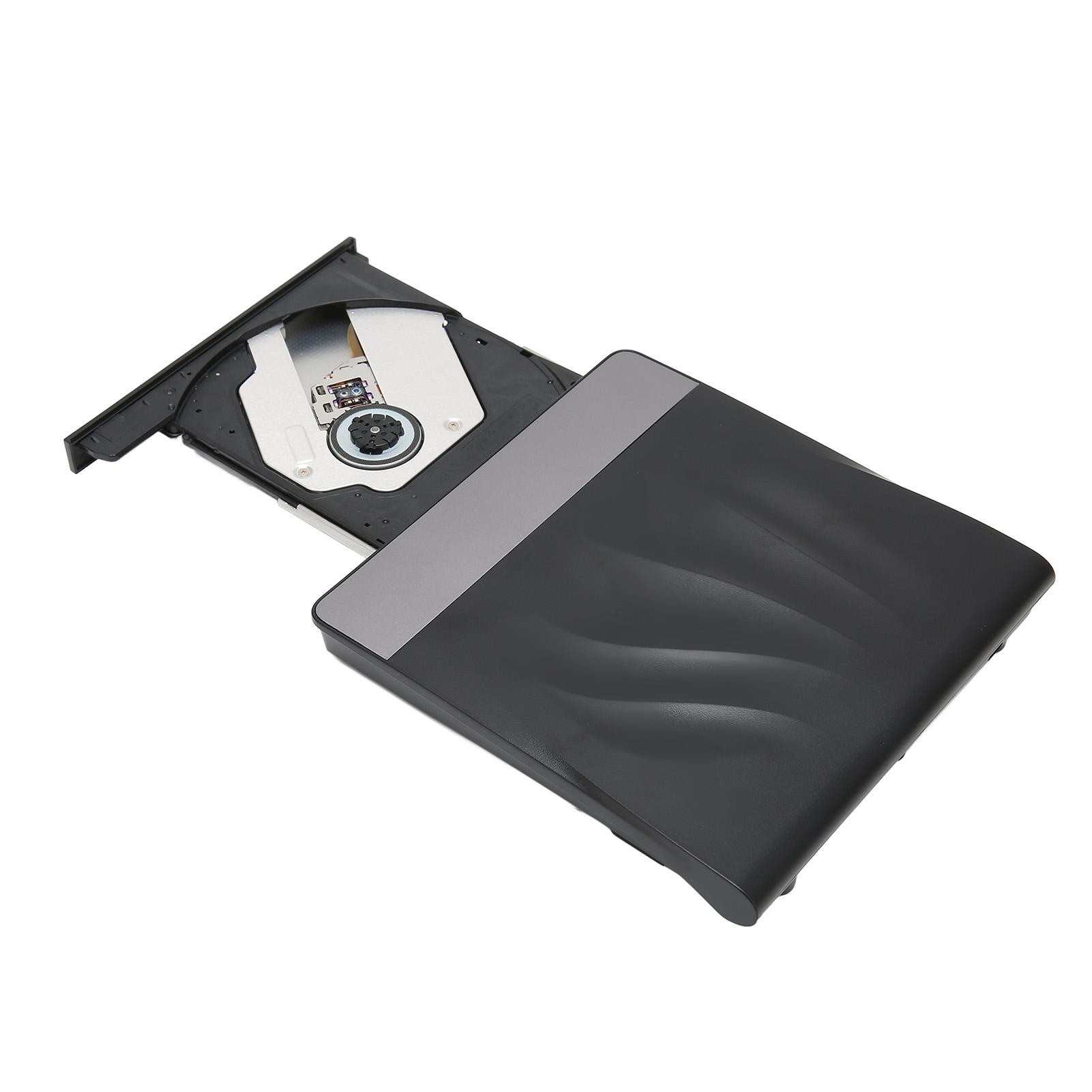 

Внешний DVD-привод USB3.0 Type C, два порта, высокая скорость, тонкий дизайн, низкий уровень шума, ударопрочный, устройство записи компакт-дисков