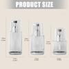 Liquid Dispenser Clear Plastic Cosmetic Container Leakproof Design For Lotion Shampoo Travel Kit