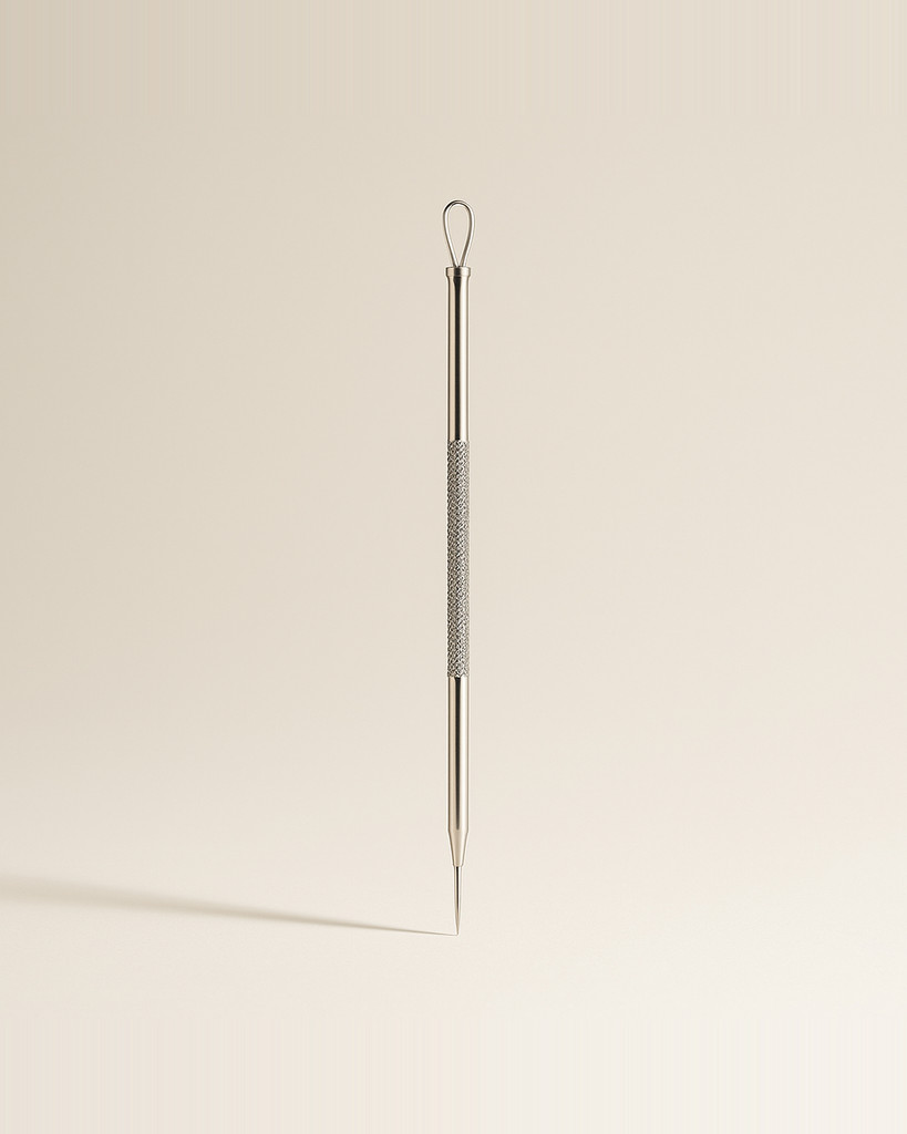 DUcare 1Pcs Acne Blackhead Comedone Black Spot Pimple Blemish Remover Skin Care Women Beauty Acne Treatment Pore Cleanser Needle Hook Makeup Tool Kit