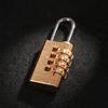Resettable Code Locks Mini Security Tool Password Code Padlock Brass Combination Lock Password Lock