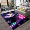3D Luxury Dream Butterfly Flower Carpet Rug for Home Living Room Bedroom Sofa Doormat Decor,Kid Play Area Rug Non-slip Floor Mat