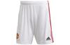 Manchester United Soccer Bottoms Men's White Moderate Sports Shorts FM4289