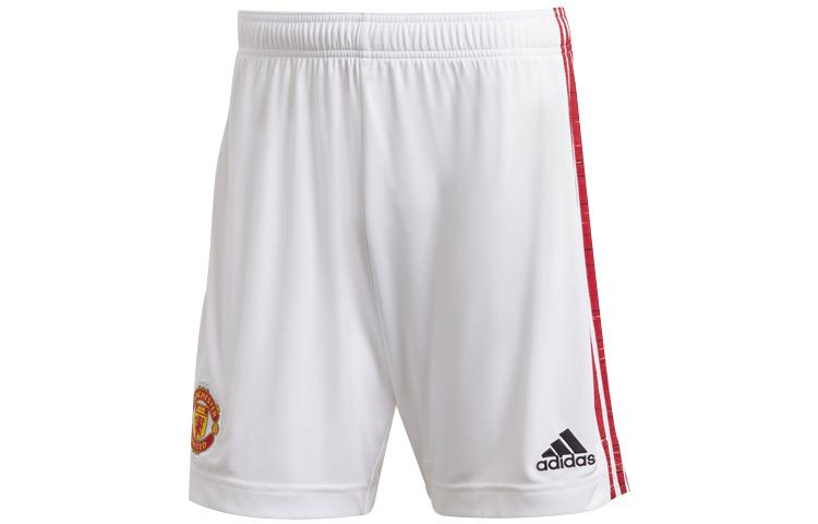 Adidas Manchester United Soccer Bottoms Men s White Moderate Sports Shorts FM4289 S