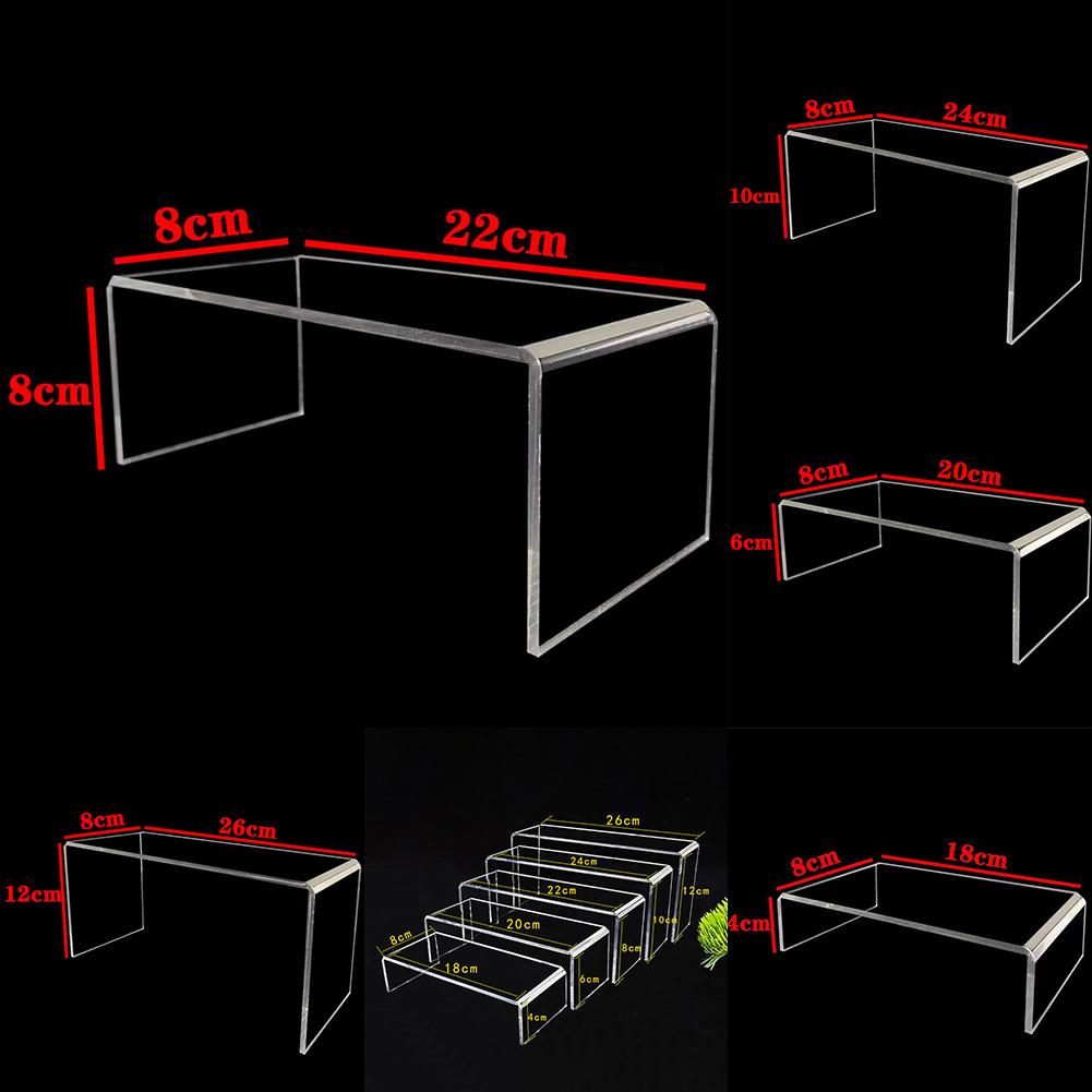 Acrylic Display Organizer Shelves Toy Cupcake Clear And Modern Design Food Dessert Multi Tier Shelves Organizer