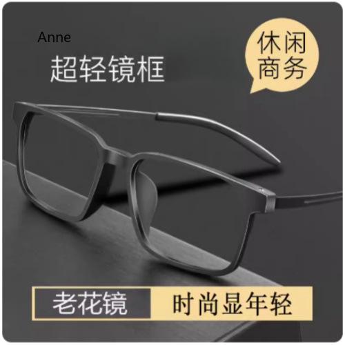 Titanium Frame Blue Light Blocking Reading Glasses Vintage Trendy Finished Prescription Far Sight Eyeglasses Diopter To+4.0