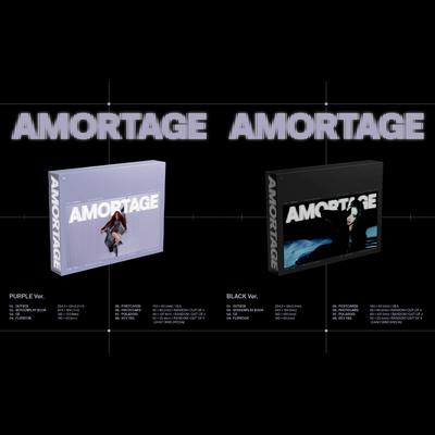 Jisoo   Amortage   Mini Album Édition Exclusive Version Violette.   Noir Ver. 