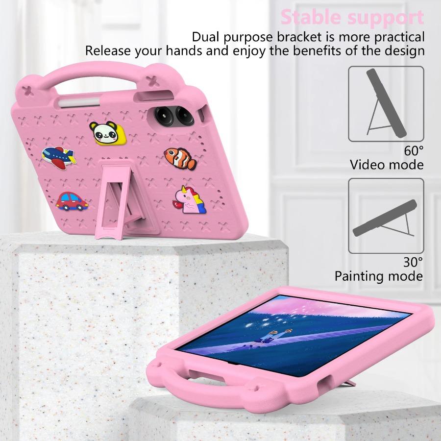 Kids Case for Redmi Pad Pro 12.1 Inch 2024 SE 11 EVA Stand Hand-Held with Pen Holder Protective Cover For Xiaomi Poco Pad 12.1"