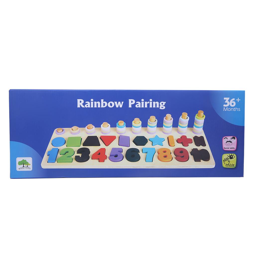 3in1 Intelligent Children Matching Puzzle Early Education Block Matching Puzzles Kid Toy