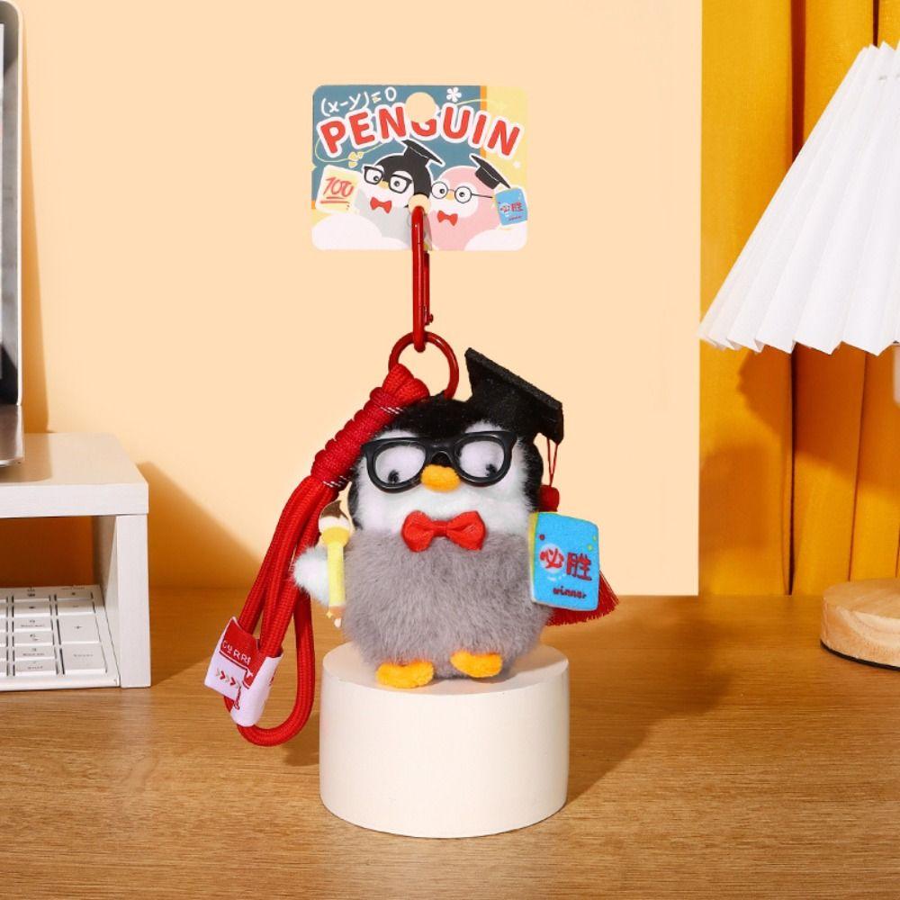 Collection Mini Penguin Plushie Doll PP Cotton Penguin Stuffed Toy Keychain Couple's Presents