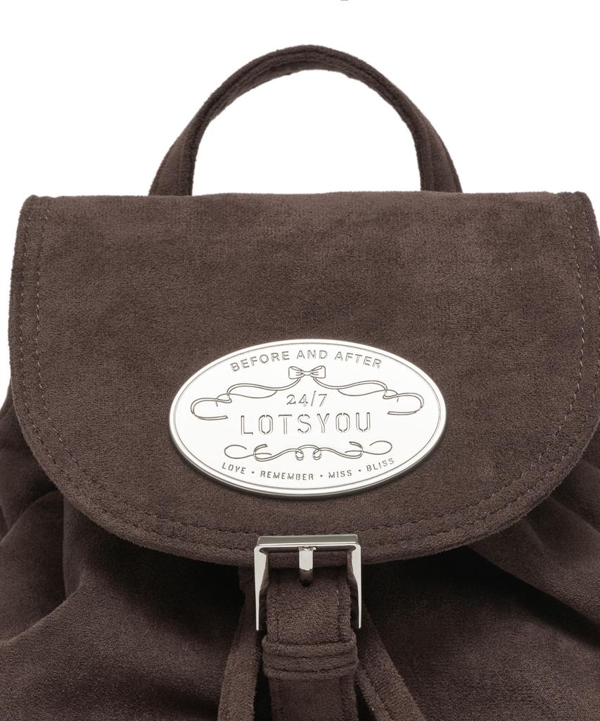 Lotsyou Lotsyou_Nostalgia Chubby Backpack Brown