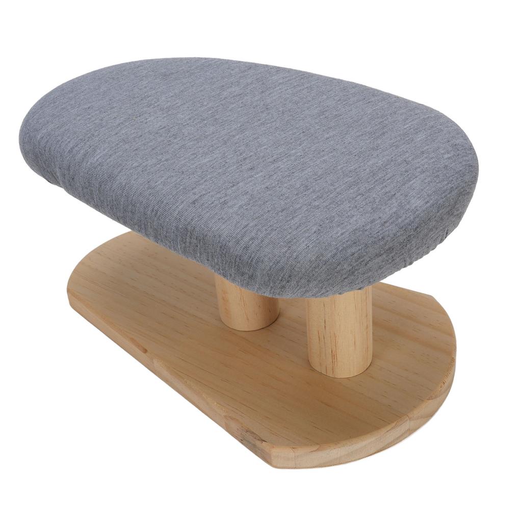 Mânecă Placă de Călcat cu Bază de Suport din Lemn Taburet Portabil de Masă pentru Călcat pentru Cusut Acasă