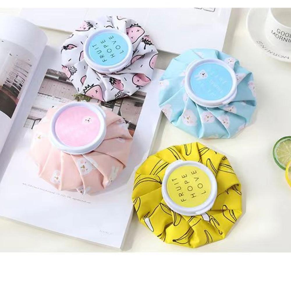 Cartoon Water Filling Cloth Ice Pack Reusable Cute Cold and Hot Therapy Packs Physiotherapy Exercise Physical Cooling Ice Pack