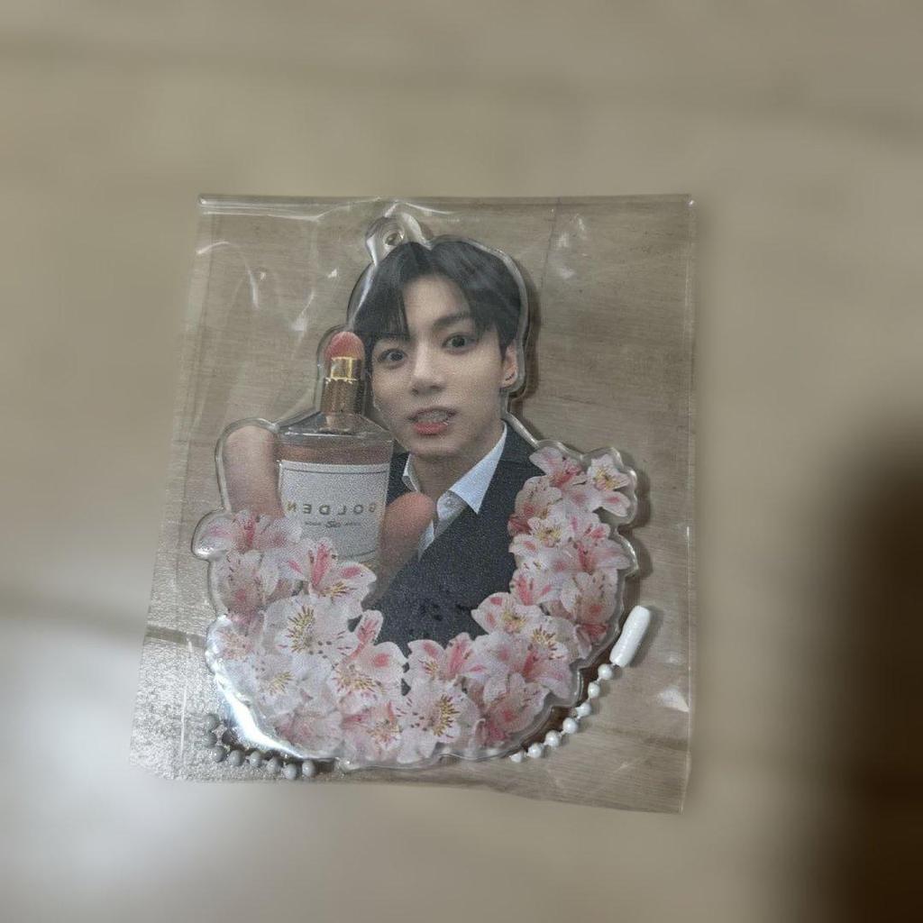 [USED] BTS Jungkook Acrylic Keychain Korea Exclusive