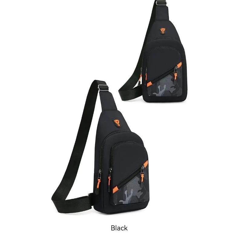 

Нейлоновая мужская нагрудная сумка, новая портативная повседневная сумка через плечо, модная и уникальная дизайнерская сумка через плечо