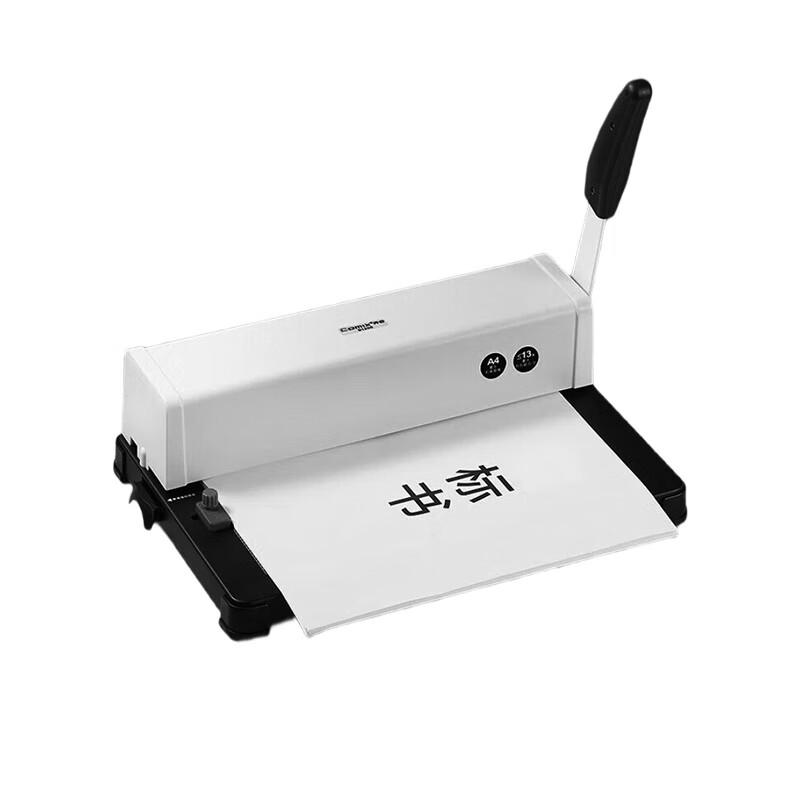 Comix 10-Hole Financial Document Punching and Binding Machine