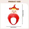 God of Wealth Gourd Hat Head Cover for Cosplay Year Selfie Adults Kids