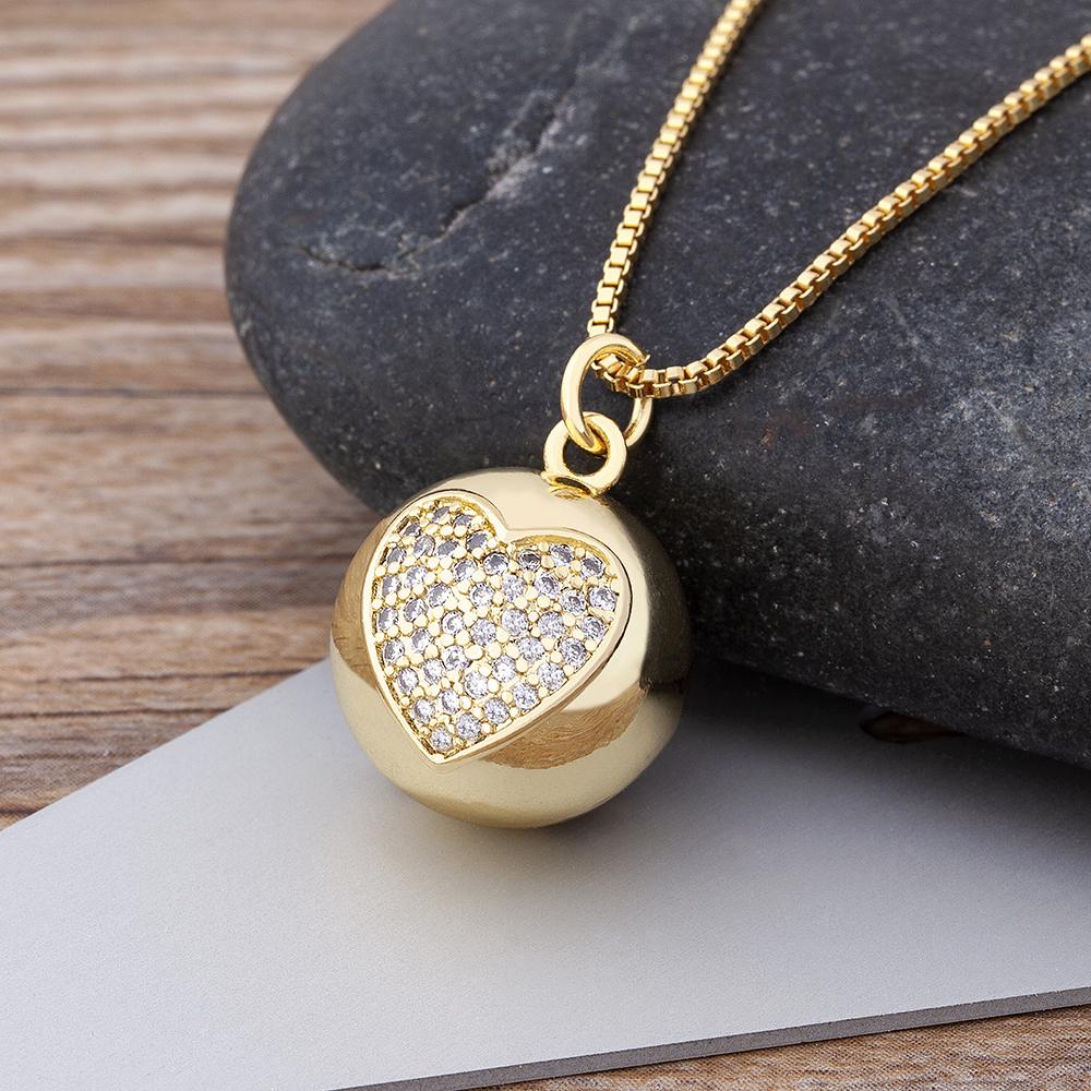 Nidin Fashion Charm Our Lady of Guadalupe Pendant Copper Zircon Virgin Mary Ball Choker For Women Best Wedding Party Jewelry