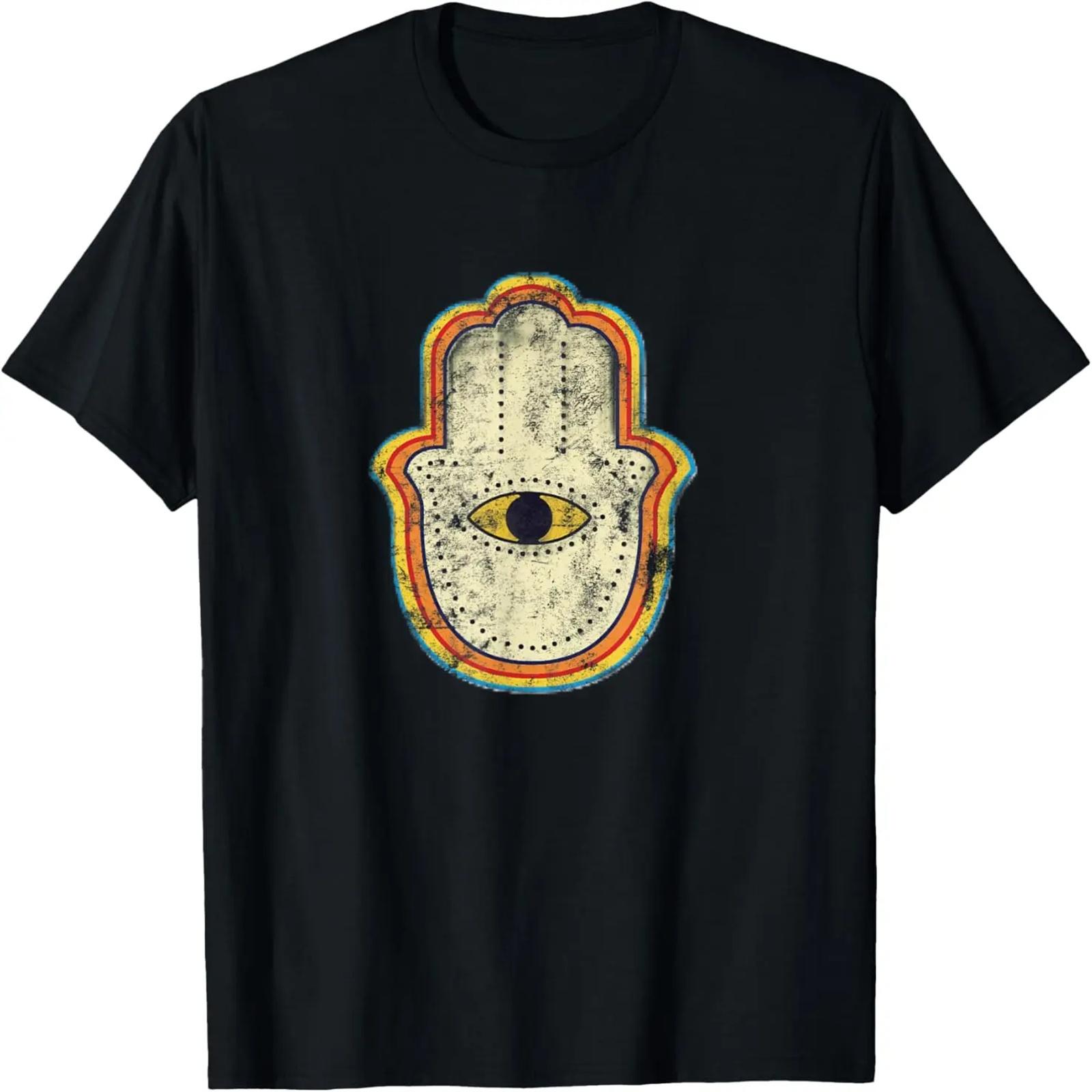 

Хамса Сглаз Потертая Гранж Эстетика Футболка XXXXXL чёрный