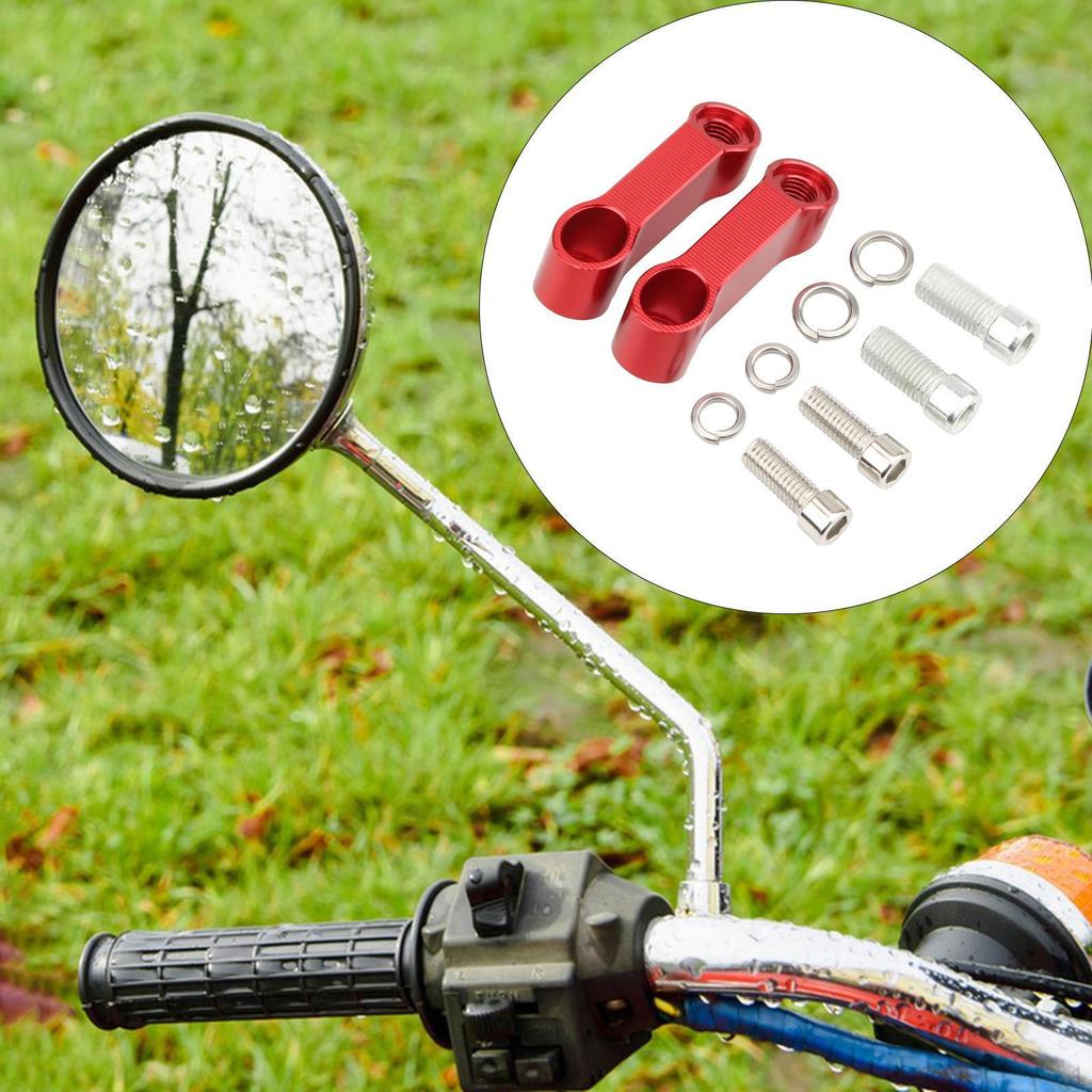 Mirror Handlebar Mount Riser Extender Rearview Adapter Professional Easy Installation