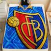FC Basel,pattern Flannel Blanket, High Quality Comfortable for All Seasons, Home Decor, Warmth and Comfort, Perfect for Gifts.