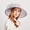 Temperament Lace Mesh Flower Big Edge Hat Children Summer Seaside Sunscreen Beach Hat Vacation Sunshade Cool Hat