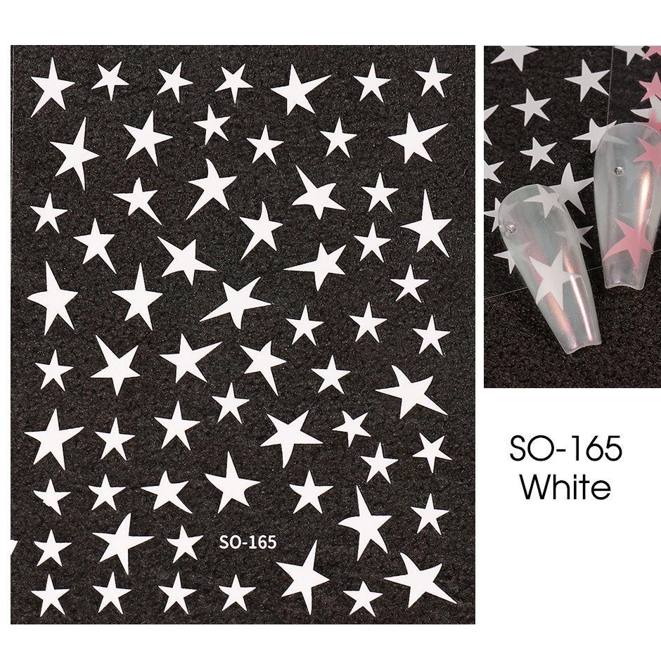 New Water Stickers for Nails Summer Nail Set of Sticker Inscriptions Manicure Sliders Nail Decoration Ribbon Sticker ZJT05