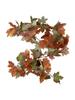 Artificial Maple Leaves Fall Leaf Garland Hanging Vines Autumn Wreaths