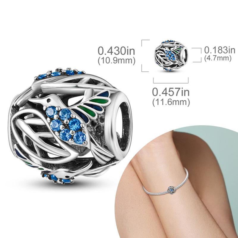 New 925 Silver Charm Bead Fit Original Bracelet Charms for Women Necklace DIY Jewelry Gift