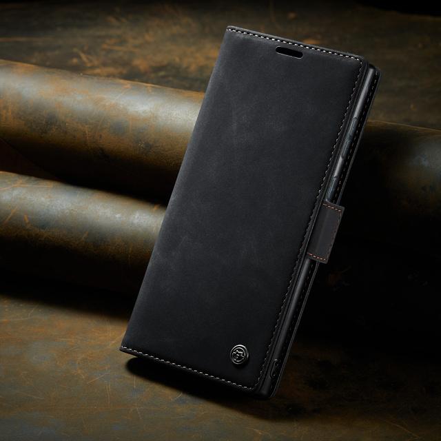 

Кожаный чехол с защитой от пыли и полной защитой для Samsung Galaxy S23 Ultra S22 Plus S21 Fe A14 A34 A54 5g A13 A33 A53 A73 A52s A52 Capa for Galaxy S23 ultra чёрный