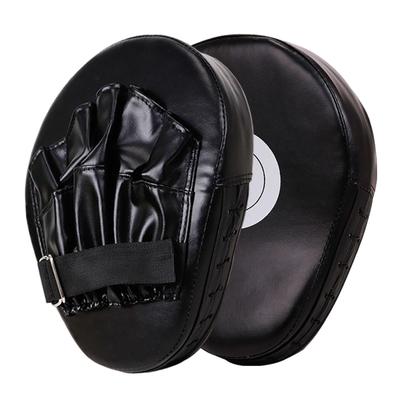 Pads de Boxe Moufles Épaissis Courbés Pads d'Entraînement de Boxe Cuir PU Moufles de Frappe pour Adultes Pads d'Arts Martiaux Absorbant les Chocs