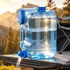 12 L Camping Water Container Built-In Handles Multifunction Waters Storage Containers for Emergency Storage Outdoor Hiking