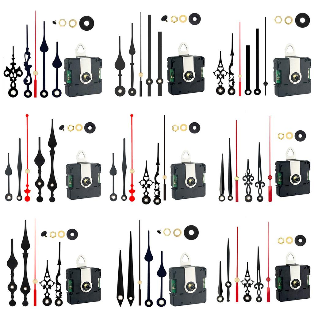 DIY Automatic Time Calibration Clock Movement (Pack of 1) Accurate Second Hand Easy Installation Stylish Appearance