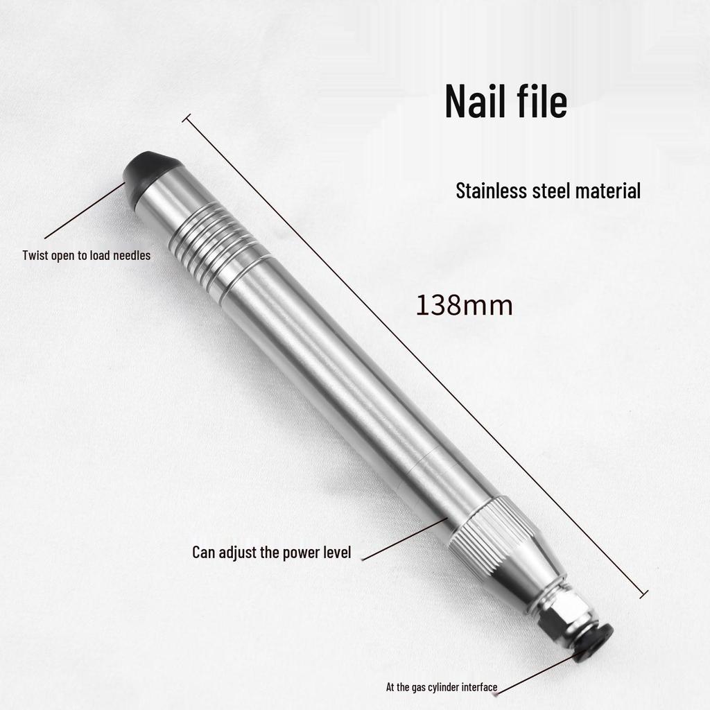 Pneumatic Nail Sanding Pen Tool for Gold Work