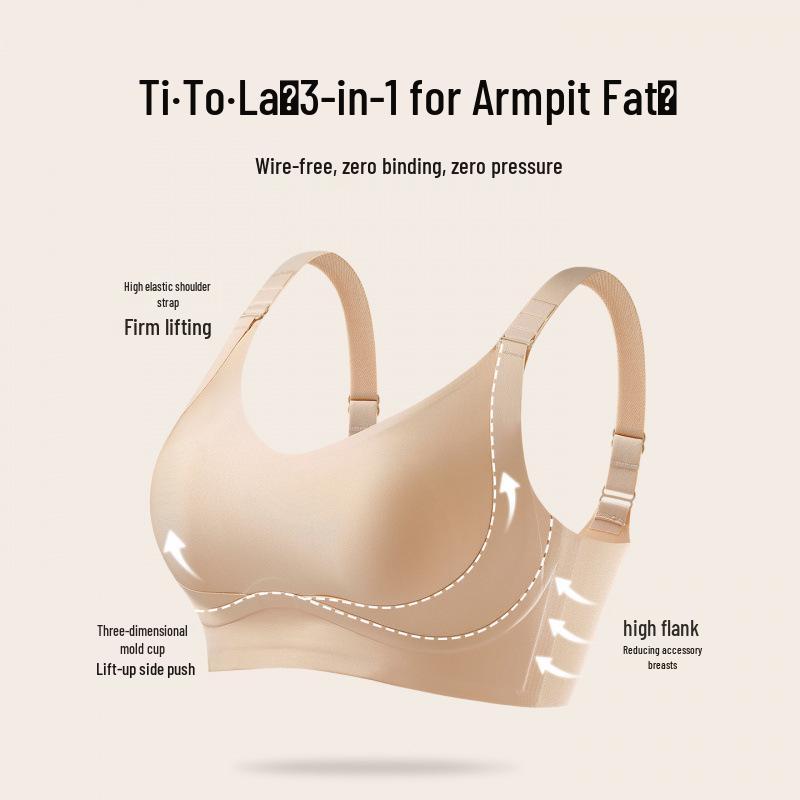 Anti-Sagging Seamless Bra for Small & Big Chests: Lifts, Gathers, and Minimizes for a Fuller Look