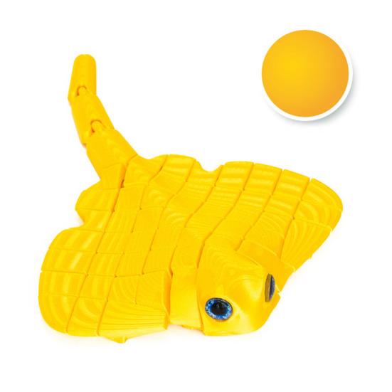 Figurinha de Peixe-Morcego Impressa em 3D Modelo de Animal Marinho Colecionável para Crianças Adultos Decoração de Mesa Executiva para Casa/Escritório