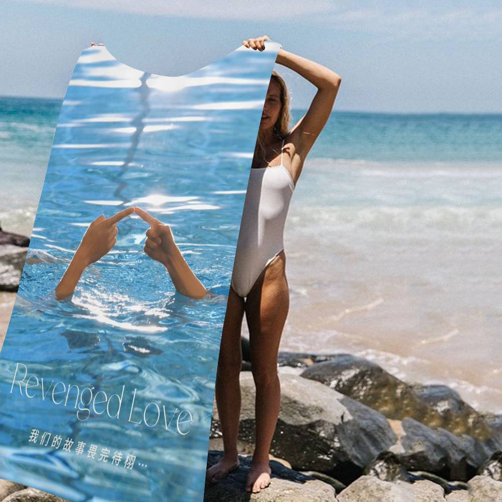 R-Revenged Love Movie Microfiber Beach Towel Absorbent Quick dry Soft Yoga Swimming Resort Mountain Climbing Towel