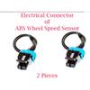 2 x  ABS Wheel Speed Sensor With Connector Front- L/R Fits Hummer H3 2006-2008