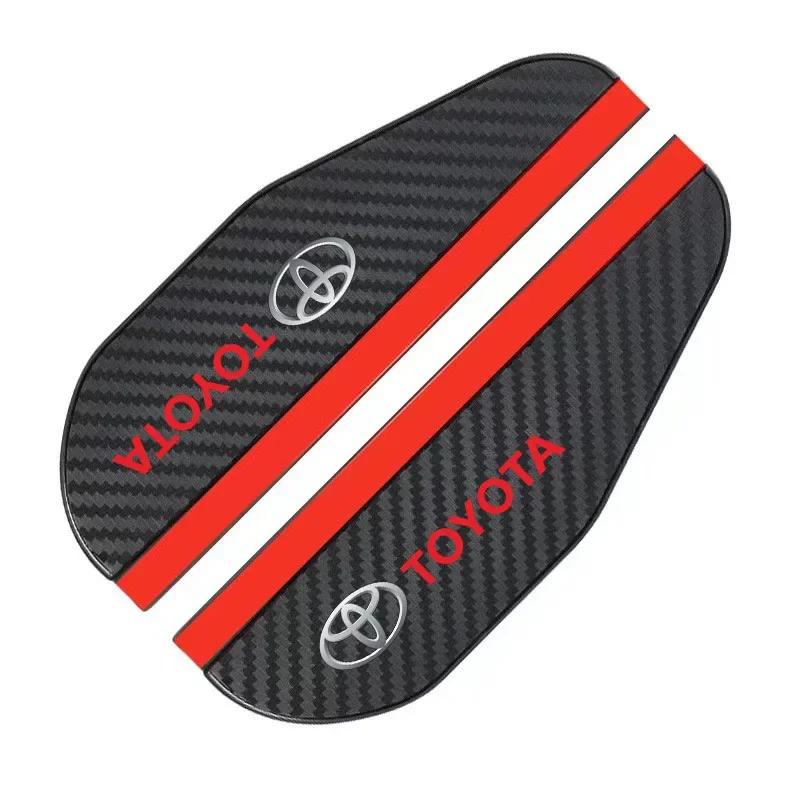 

2pcs Car Carbon Fiber Rain Eyebrow Rearview Mirror Visor Shade For Toyota Rav4 CHR Yaris Prius Avensis Corolla Camry Highlander
